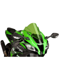 Szyba sportowa PUIG do Kawasaki ZX10R / KRT REPLICA /SE, ZX-10RR zielona