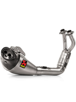 Pełny układ wydechowy Racing Line [Titanium + Carbon] Akrapović Yamaha MT-07/ FZ-07 (21-23)/ Tracer 7/ GT (20-23)/ XSR 700 (21-)