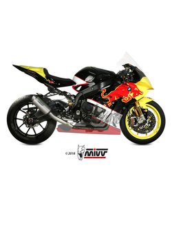 Pełny układ wydechowy (GP Pro) MIVV do BMW S1000 RR (17-18) titanium