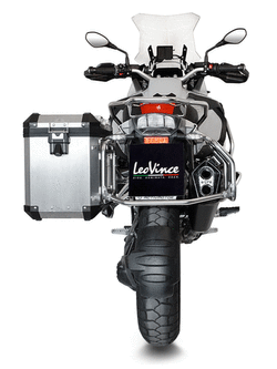 Tłumik motocyklowy LeoVince LV-12 BMW R 1200 GS/ Adventure (13-18), R 1250 GS/ Adventure (19-23) stalowy, czarny