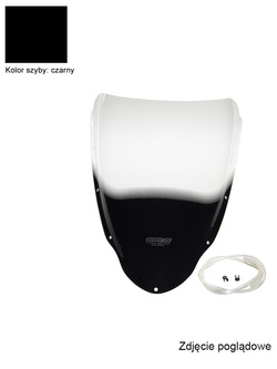 Szyba motocyklowa MRA "S" Ducati 749 S/999 (03-04) czarna