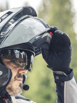 Kask szczękowy Schuberth E2 szary