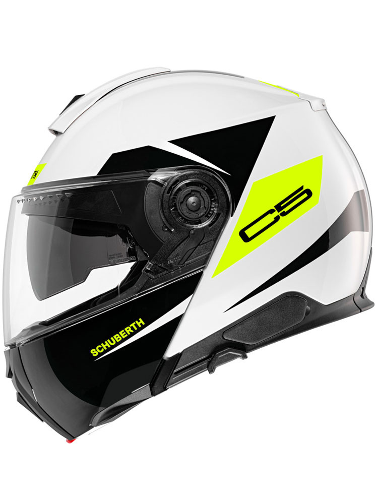 Kask szczękowy Schuberth C5 Eclipse żółty