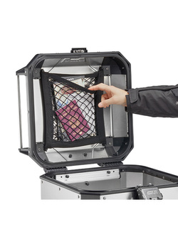 Siatka bagażowa mocowana pod pokrywę kufra centralnego GIVI OBKEV42 czarna