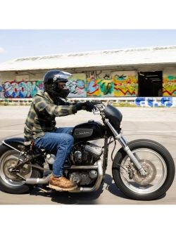 Kask integralny Biltwell Lane Splitter Solid czarny