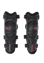 Nakolanniki motocyklowe Acerbis Impact Pro czarno-czerwone