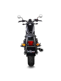 Tłumik motocyklowy LeoVince Classic Racer Black Edition czarny do Hondy CMX 500 Rebel (17-)/ 300 Rebel (17-24)