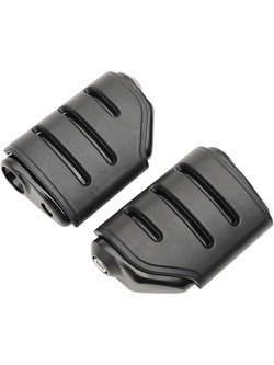 Podnóżki Dually Trident ISO® czarne + adaptery 8830 Kuryakyn do Kawasaki (wybrane modele), Suzuki VZ 1600 Marauder (04-05)