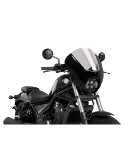 Półowiewka motocyklowa sportowa PUIG Dark Night Honda CMX 500 Rebel (20-)/ SE (20-) lekko przyciemniana matowa