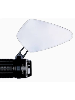 Lusterko motocyklowe uniwersalne Motogadget Mo.view Blade aluminiowe, czarne [długość ramienia: 61 mm]