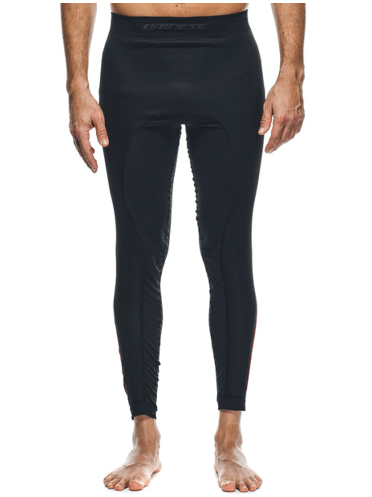 Spodnie termoaktywne Dainese No-Wind Thermo czarno-czerwone