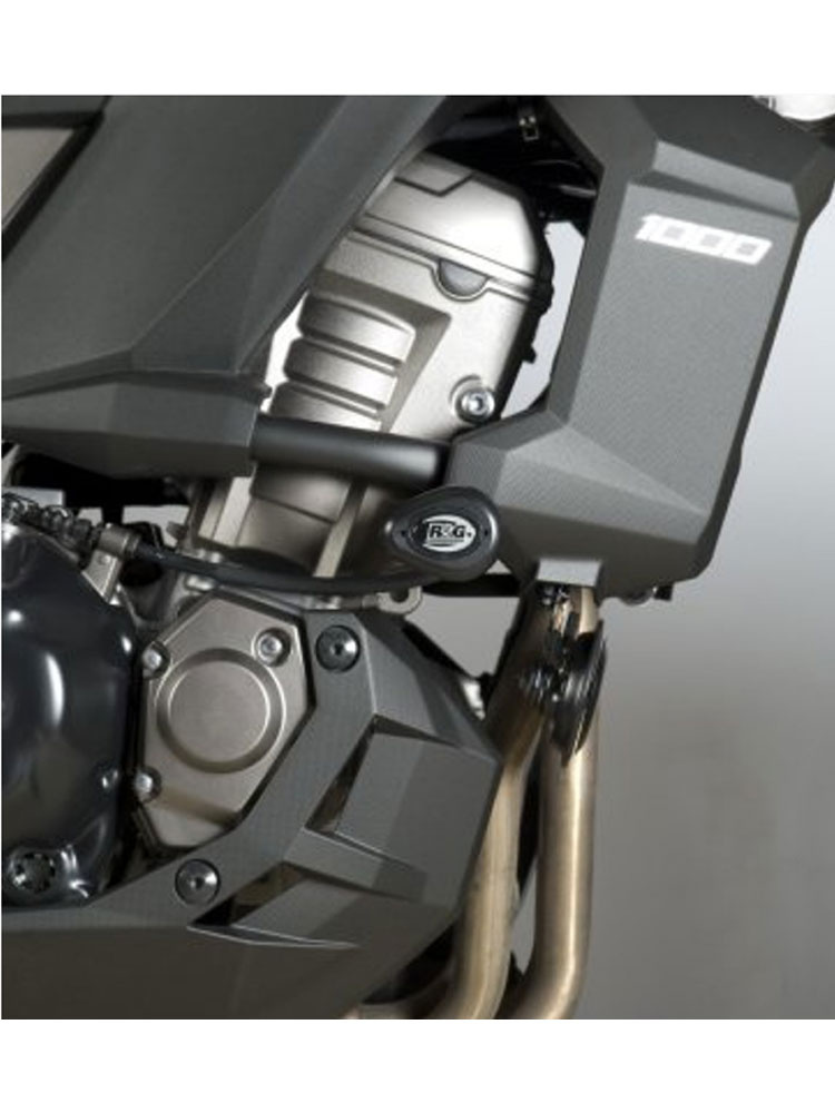 CRASH PADY AERO R&G DO Kawasaki ER6-N (Naked) (12-16) (czarne)