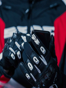 Rękawice motocyklowe Spidi G-Carbon czarne