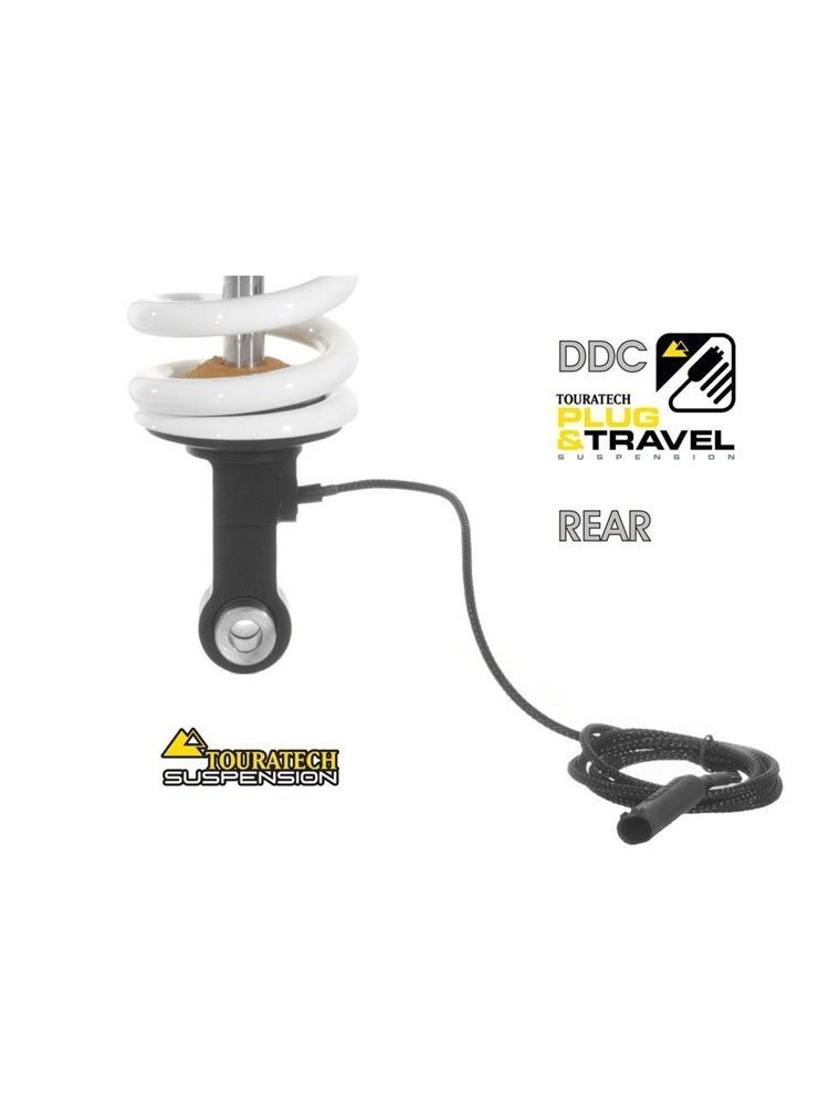 Zestaw obniżający wysokość motocykla -25mm Plug & Travel Suspension Touratech do BMW R1200GS/R1250GS Adventure (17-24)