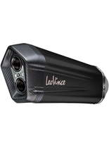 Pełny układ wydechowy LeoVince LV-12 Black Edition [Slip-On, Stainless Steel] do Yamaha T-Max 560/Tech Max [20-24]