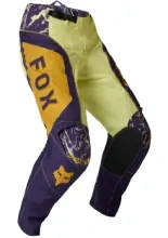 Spodnie cross Fox 180 Imagine Print żółto-fioletowe