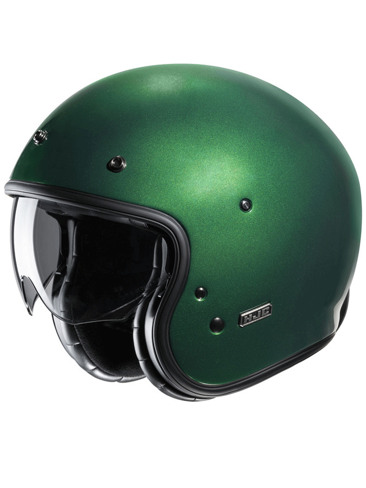 Kask otwarty HJC V31 zielony