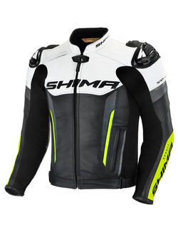 Kurtka motocyklowa Shima Bandit czarno-biało-żółta