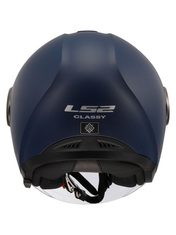 Kask otwarty LS2 OF620 Classy Solid niebieski