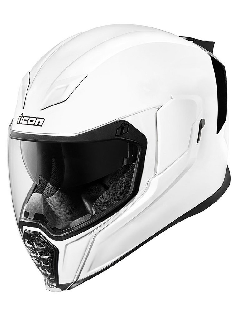 Kask integralny Icon Airflite Gloss biały
