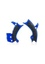 Osłony ramy Acerbis X-Grip amaha (wybrane modele) czarno-niebieskie