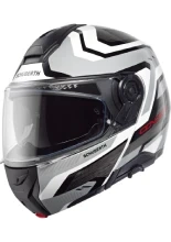 Kask szczękowy Schuberth Concept Kinetic srebrno-biało-szary