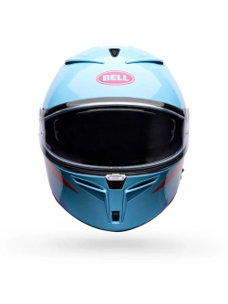 Kask integralny Bell Lithium niebiesko-fioletowo-czerwony