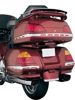Zestaw listw ozdobnych z oświetleniem LED bagażnika Kuryakyn Honda GL 1800 Goldwing (01-10) srebrne