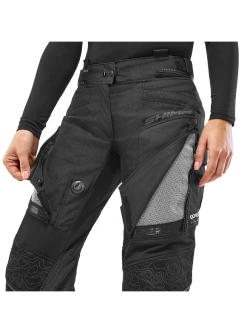 Spodnie motocyklowe damskie tekstylne Shima Tracker czarne