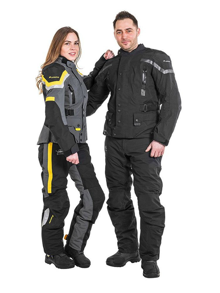 Spodnie motocyklowe tekstylne Touratech Companero Weather Traveller czarne