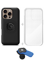 Zestaw: etui MAG na telefon iPhone 16 Pro (magnetyczne) + wodoodporny pokrowiec MAG + uchwyt kulowy Quad Lock