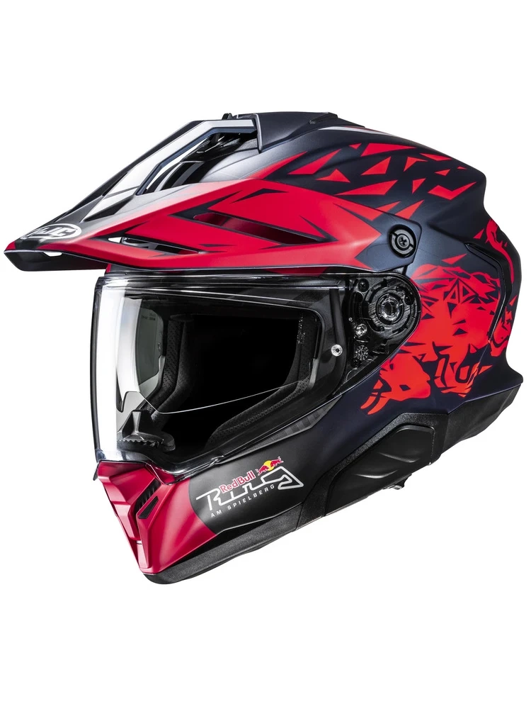 Kask integralny HJC RPHA 60 Spielberg Bull Ring Replica czerwono-niebieski