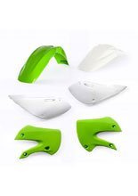 Zestaw plastików Acerbis Kawasaki KX 65 (00-) biało-zielone