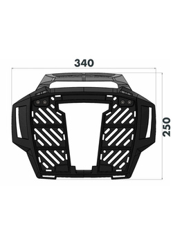 Stelaż pod kufer centralny Hepco&Becker AluRack Harley Davidson Pan America 1250/Special (20-)/Pan America 1250 ST (25-)