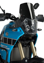 Szyba sportowa PUIG Yamaha Tenere 700 (19-), Rally Edition (21-), World Raid (22-), Explore/Extreme Edition (23-) czarna