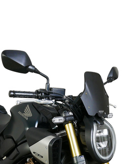 Szyba motocyklowa MRA "NRM" Honda CB 650 R (24-) czarno-satynowa