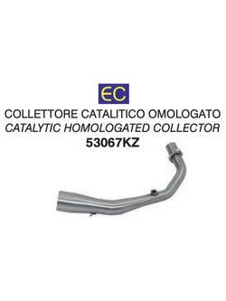 Kolektor Arrow do wydechu Urban z katalizatorem - Piaggio Vespa Primavera I-Get 3V 125 [17-18]