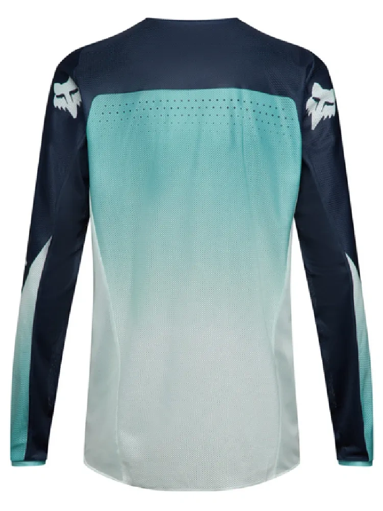 Bluza enduro Fox 180 Air Taper czarno-biało-niebieska