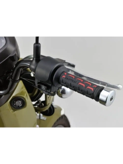 Manetki Daytona Products GrippyGrip GGD-Ground do kierownic o średnicy 22,2 [mm] czarno-czerwone