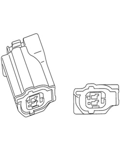 Przewody do podłączenia kierunkowskazów LED Puig Yamaha (wybrane modele)