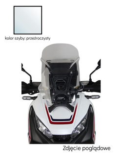 Szyba do skutera MRA Touring "TM" Honda X-ADV 750 (17-20) przeźroczysta