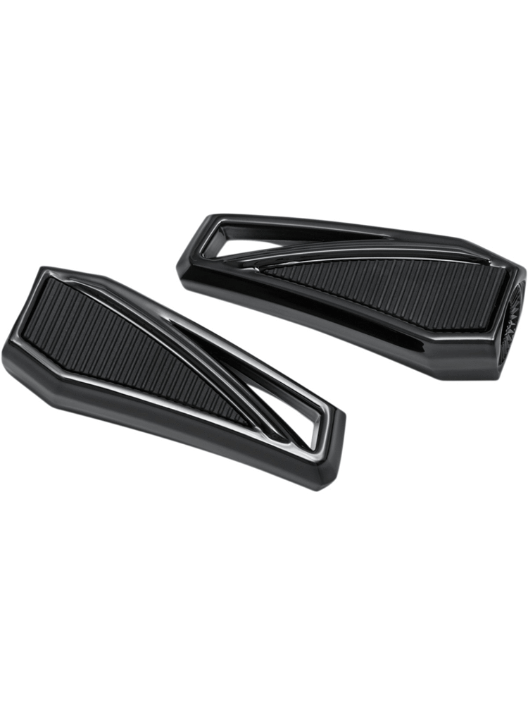 Podnóżki Phantom czarne + adaptery 8815 Kuryakyn do Honda (wybrane modele)