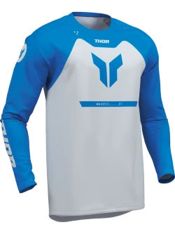 Bluza enduro Thor Ridemode Menace niebieska