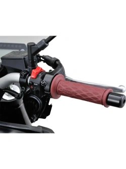 Manetki Daytona Products GrippyGrip GGD-Nami do kierownic o średnicy 22,2 [mm] czerwone