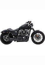 Pełny układ wydechowy El Diablo 2-into-1 Cobra Harley Davidson Sportster Iron 883/ Roadster 1200/ 1200 Custom/ Superlow czarny