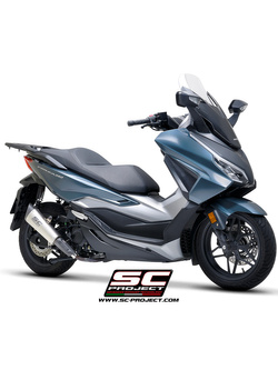 Tłumik motocyklowy SC-Project S2 Honda Forza 350 (21-24) tytan