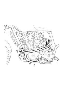 Gmole - chrom Hepco&Becker do Suzuki GSX 1200 / GSF 1200 Bandit [01]
