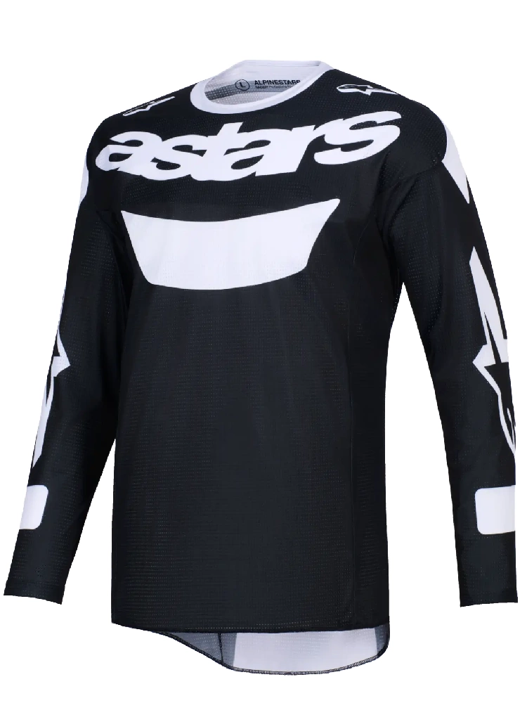 Bluza cross Alpinestars MX Racer Air Riway czarno-biała
