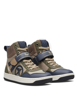 Buty motocyklowe XPD Moto Pro Sneakers czarno-czerwone 