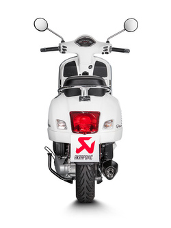 Tłumik motocyklowy Slip-On Line Akrapović do Vespa GTS 125/ Super (21-24) [stal nierdzewna]